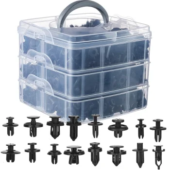 Car Retainer Clips and Fasteners Set for Trim & Upholstery, 620 Pcs