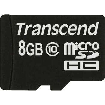Atmiņas karte Transcend microSDHC 8 GB Class 10
