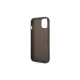 Guess GUHCP14XG4GLBR iPhone 14 Pro Max 6,7\\\" brūns cietais futrālis 4G Stripe Collection | brown hard case