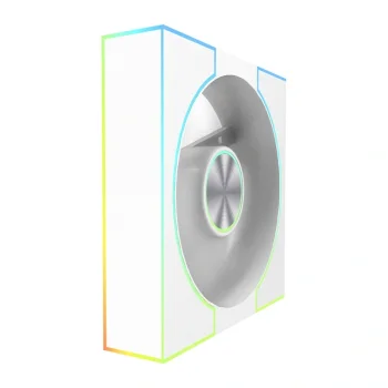 Cooling Fan Darkflash DM8 LINE White, 4-Pin PWM ARGB
