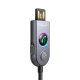 Joyroom JR-CB6 Bluetooth 5.3 uztvērējs automašīnai, tumši pelēks