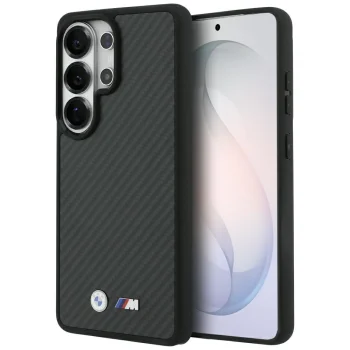 BMW M Kevlar Logo MagSafe vāciņš priekš Samsung Galaxy S26 Ultra, melns
