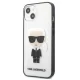 Чехол Karl Lagerfeld для iPhone 13 mini Ikonik Karl, прозрачный