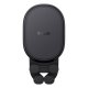 Baseus Car Mount with 15W Wireless Charger, Black