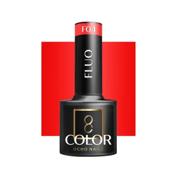 Гель-лак Ocho Nails Fluo F04, 5 г