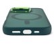 Magnetic Collection MagSafe iPhone 16 Pro Max Case - Dark Green