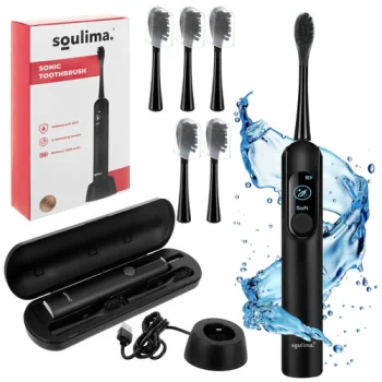 Электрическая звуковая зубная щетка Soulima X800 26851, черная