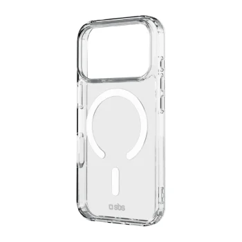 SBS Light Mag Cover Case for iPhone 18 Pro Max / 17 Pro Max MagSafe Compatible, Clear