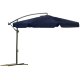 Складной садовый зонт 8 сегментов 350 см, Tемно-синий | Folding Garden Umbrella