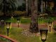 Solar Garden Torch Light with Dusk Sensor, 107 cm