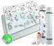 Izglītojošs sarullējams bērnu putu paklājs Nukido NK-342 | Kids Roll-up Foam Mat