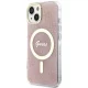 Apple iPhone 14 Plus 6.7\'\' Guess 4G MagSafe Case Cover (GUHMP14MH4STP), Pink | Telefona Maciņš Vāks Apvalks Bampers