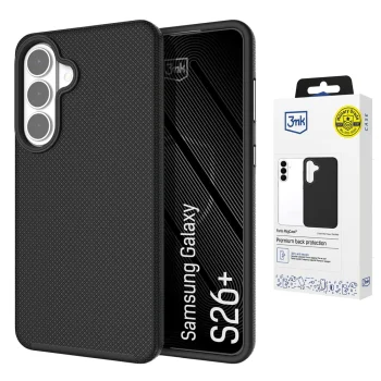 3mk Fortis MagCase for Samsung Galaxy S26+ - Black