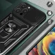Hybrid Armor Camshield iPhone 16 Pro Max vāciņš ar kameras aizsargu, zils