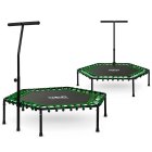 Neo-Sport Fitnesa Batuts, Tramplīns, 127 cm, Zaļš