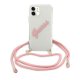 Guess iPhone 12 mini Case Script Vintage, Pink