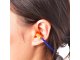 Vairākkārt lietojami ausu aizbāžņi + aukla | Reusable earplugs stoppers cord