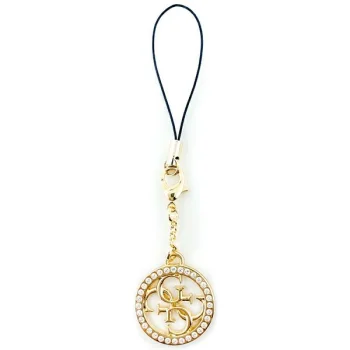 Guess универсальная подвеска 4G Rhinestones Charm, золотистая
