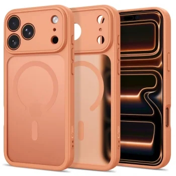 Чехол Tech-Protect BasicMag MagSafe для iPhone 17 / 18 Pro Max, матовый оранжевый
