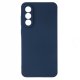 Samsung Galaxy A56 ( SM-A566B / DS ) Matt Silicone Color Case Cover, Blue | Silikona Vāciņš Maciņš Apvalks Bampers