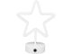 Настольная LED звезда 100 LED, USB/батарейки, теплый свет, белая