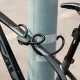 Rockbros RKS515-BK Keyed Bicycle Lock, 1.1 m, Black