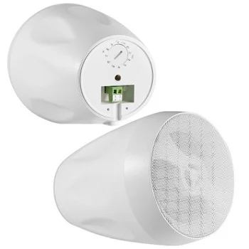 Уличные колонки 20W 4'' двухполосные, белые (пара)