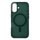 Чехол Wozinsky Fashion Case MagSafe для Samsung Galaxy S25, зеленый