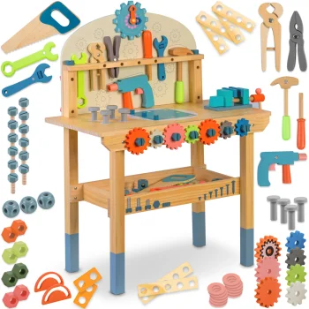 Деревянный верстак с инструментами для детей Ricokids RK-876