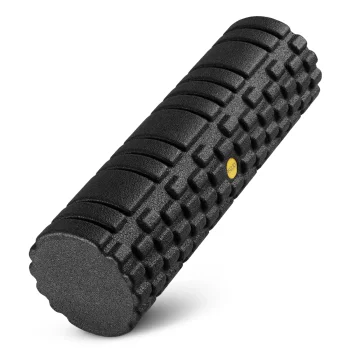 4FIZJO Textured Massage Roller 45 cm EPP Foam, Black