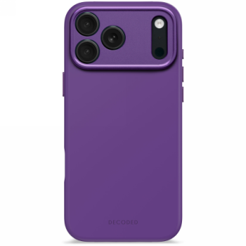 Decoded AntiMicrobial Silicone Backcover MagSafe Phone Case Cover iPhone 17 Pro Max - Purple