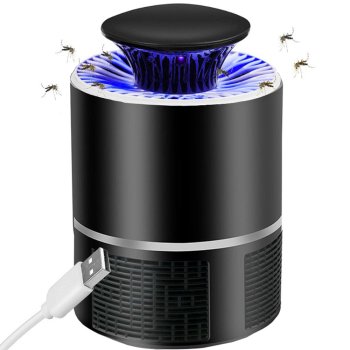 УФ-лампа уничтожитель насекомых, 5 Вт, USB, тихая