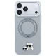 Karl Lagerfeld MagSafe vāciņš iPhone 18 Pro Max / 17 Pro Max, pelēks