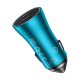 Baseus Golden Contactor Pro automašīnas lādētājs 2x USB-C 40W zils (CGJP000003) | Phone Car Charger