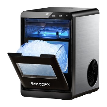 Euhomy IM017 ledus ģenerators 20kg, Melns