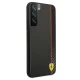 Чехол Ferrari On Track Carbon Stripe для Galaxy S22+, черный