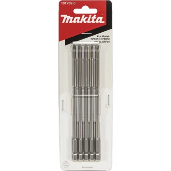 Набор бит Makita 191V02-0 PH2 155 мм 5 шт.