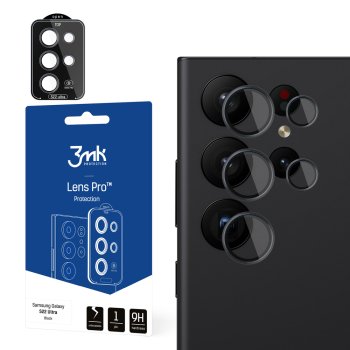 Samsung Galaxy S22 Ultra 5G — 3mk Lens Protection Pro, черный