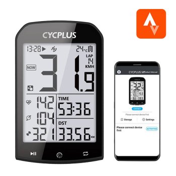 GPS-велокомпьютер Cycplus M1, черный