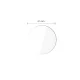 Tech-Protect Glass Fit+ aizsargstikls Samsung Galaxy Watch 8 40mm 2 gab., caurspīdīgs