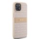DKNY iPhone 15 Plus / 14 Plus vāciņš Mono Stripe & Metal Logo, rozā
