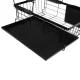 Divstāvu trauku žāvētājs Ruhhy, Melns | Two-tier Dish Dryer