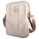 Guess 4G Metal Gold Logo 10\" planšetdatora soma, rozā
