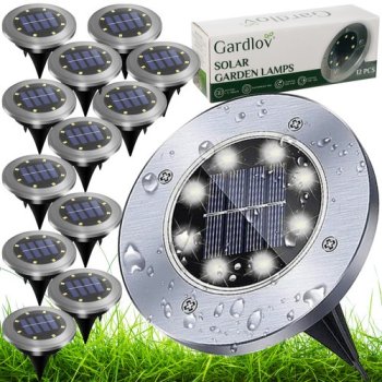 Saules dārza apgaismojums - 12 gab. Gardlov 24001 | Solar garden lights pcs.