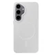3mk Smoke MagCase vāciņš Samsung Galaxy S25, balts caurspīdīgs