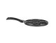 Ruhhy 19317 Egg and Pancake Pan with Emoji Faces, 26 cm, Black