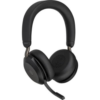 Jabra Evolve2 75 MS Bezvadu austiņas, USB-A, Melnas