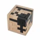 Деревянная головоломка куб Kruzzel, 7x7x7 см