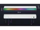 USB RGB LED световая панель с реакцией на звук, 18 режимов, белая