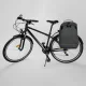 Wozinsky velosomas mugursoma 2-in-1 bagāžniekam, 40l, melna